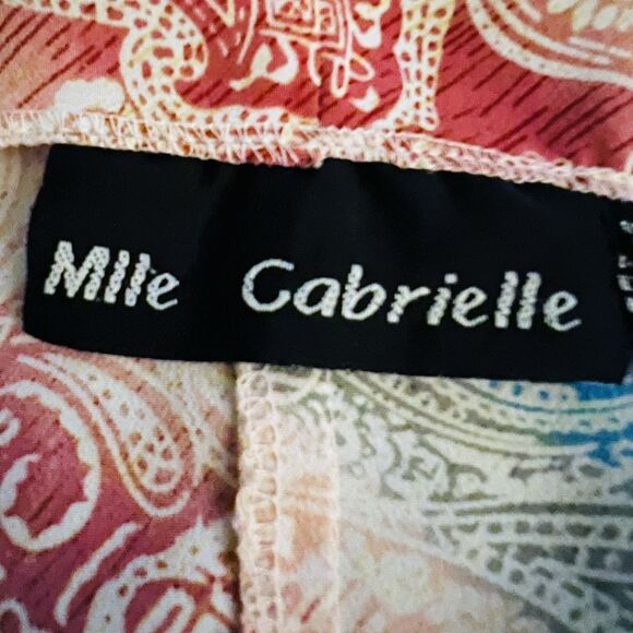 Mlle Gabrielle Blue & Pink Floral Soft Flowy Boho Maxi Dress - Plus Size 18 - Picture 7 of 8